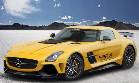 Mercedes SLS AMG от тюнинг-ателье Misha Design